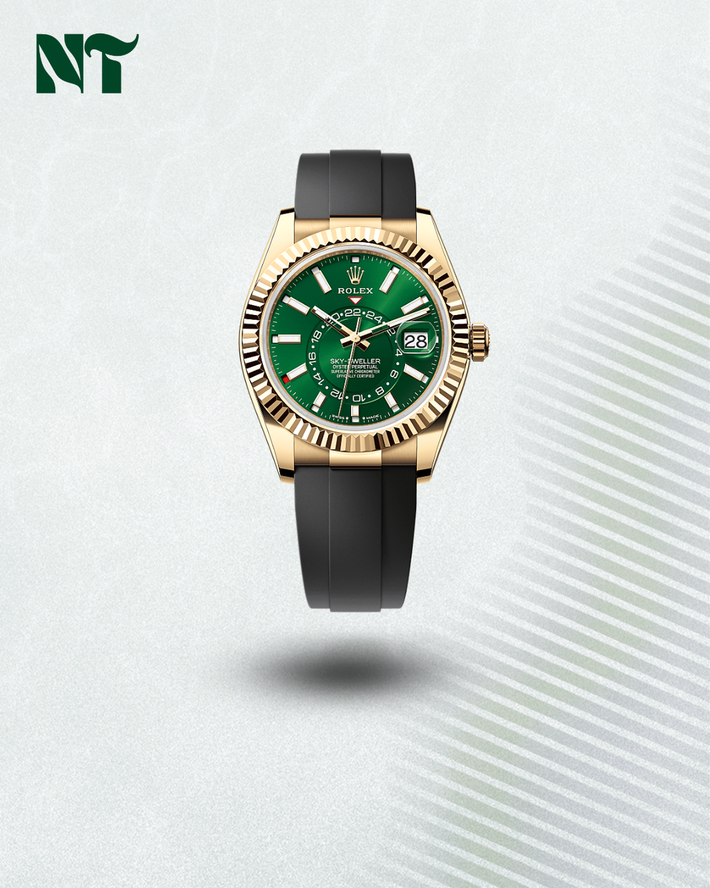 Rolex Sky Dweller Oyster Yellow Gold