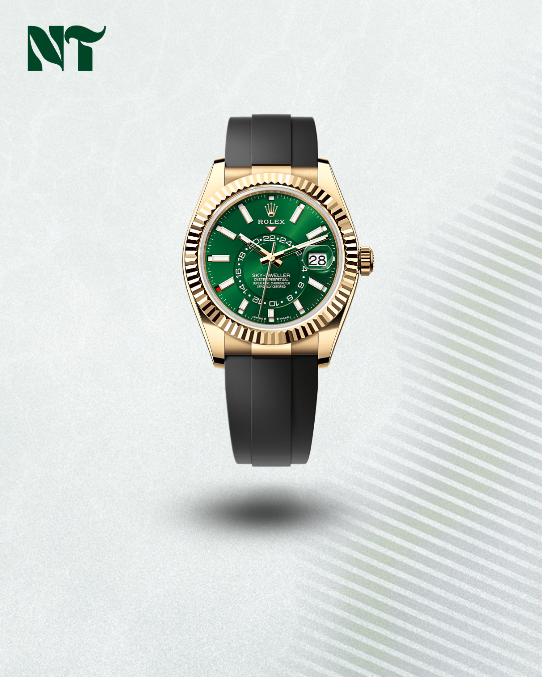 Rolex Sky Dweller Oyster Yellow Gold