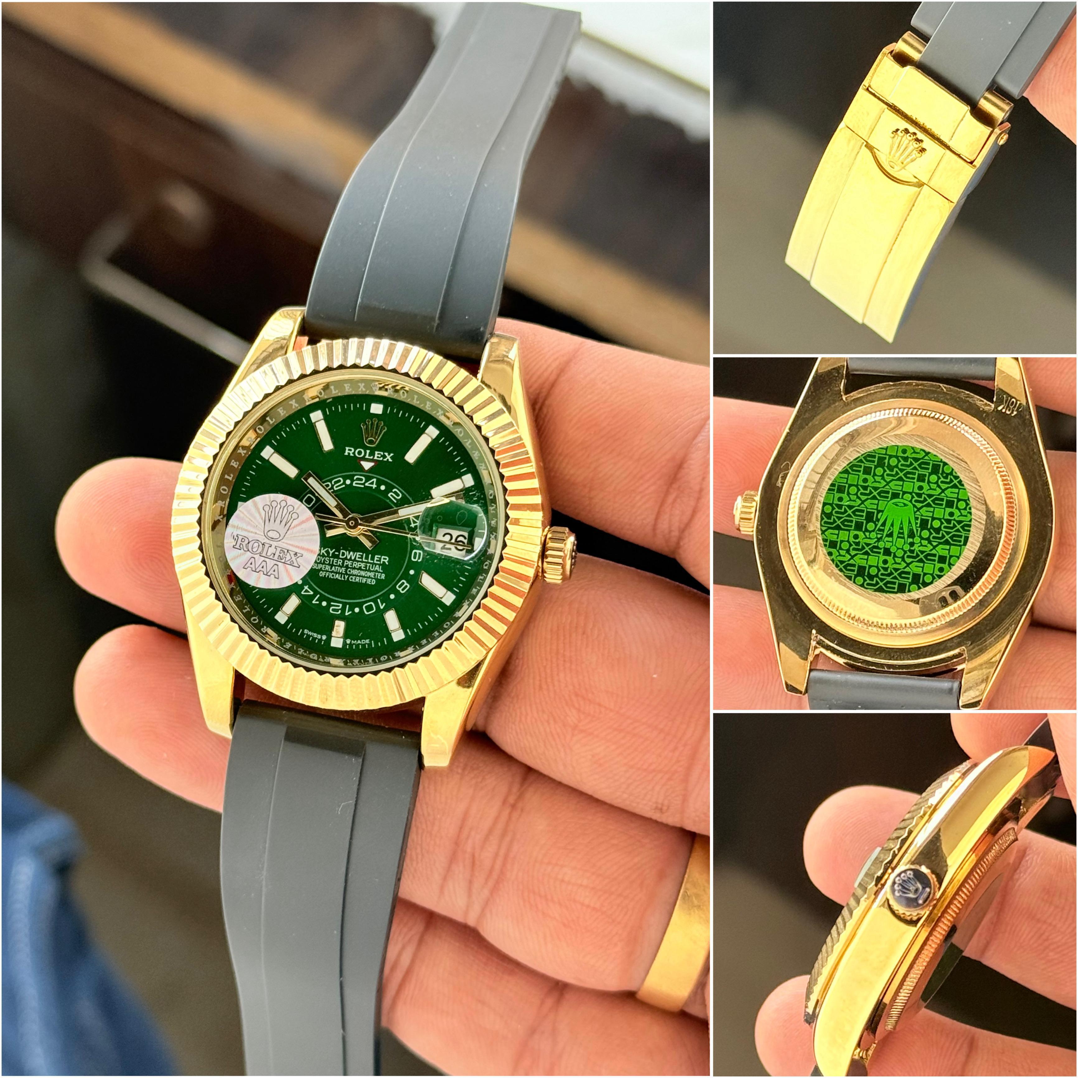 Rolex Sky Dweller Oyster Yellow Gold