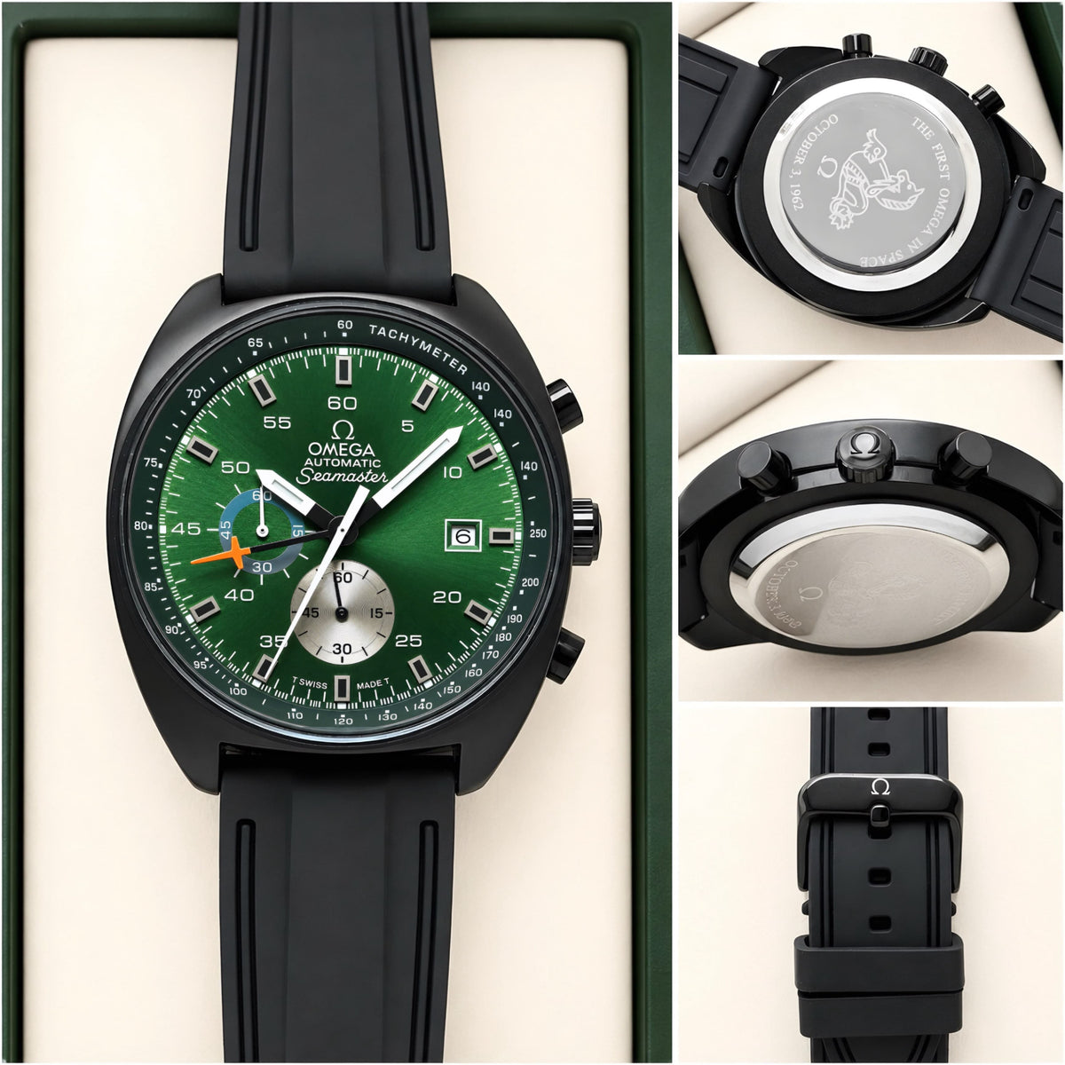Omega SEAMASTER Green dail