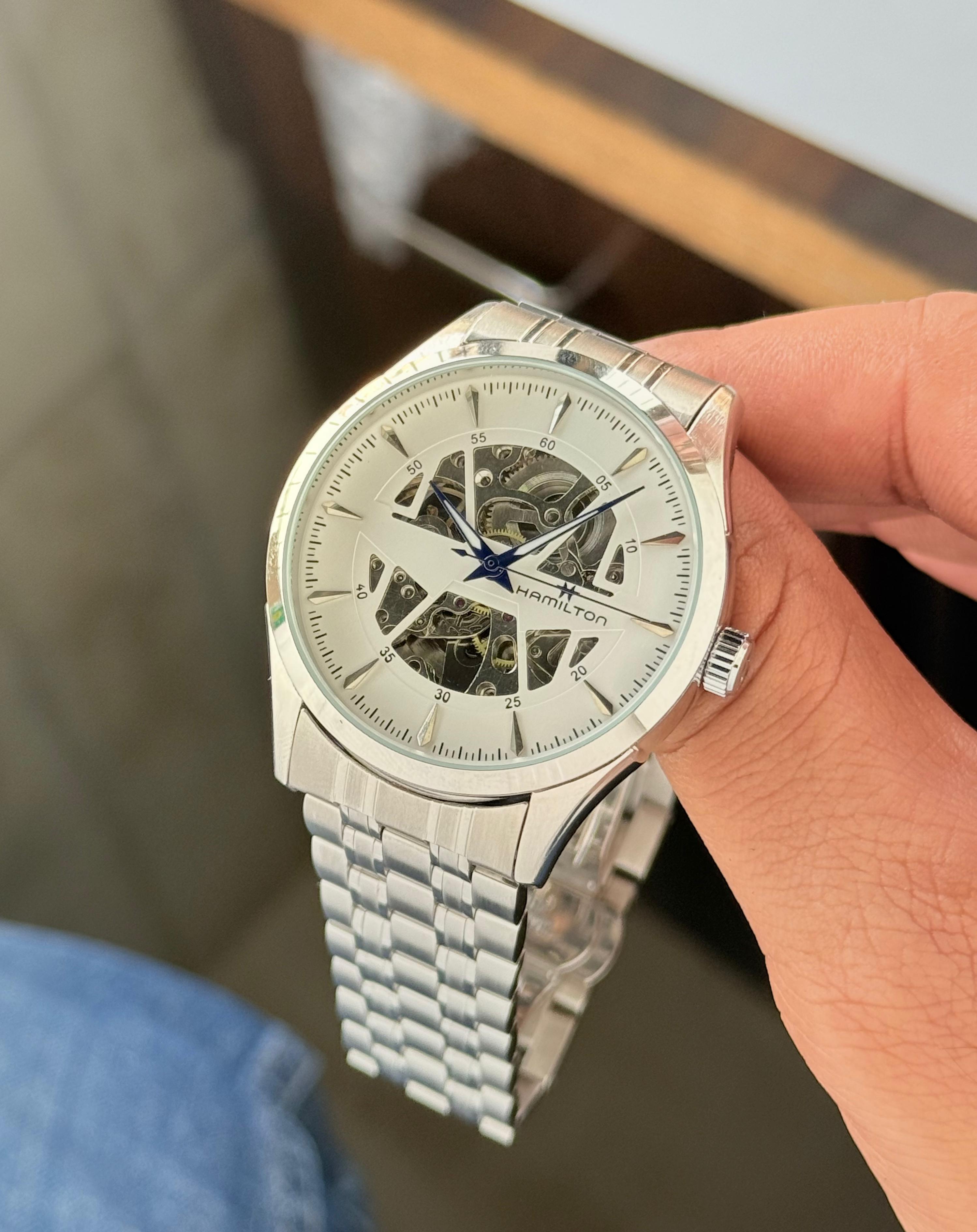 HAMILTON JAZZMASTER SKELETON